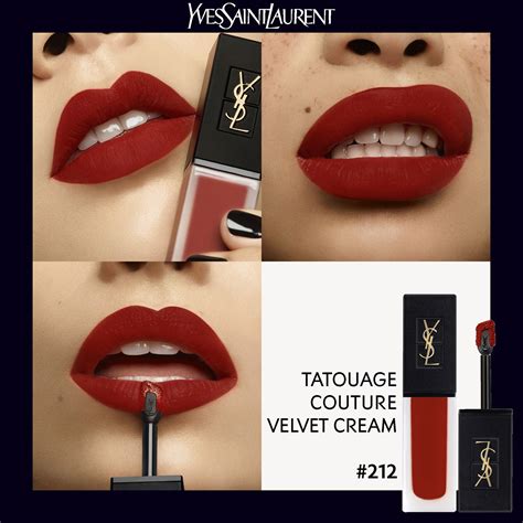 tatouage couture rossetto ysl|tatouage couture cream ysl.